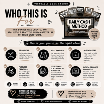 The Daily Sales PDF Bundle