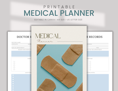 PLR Medical Planner Template