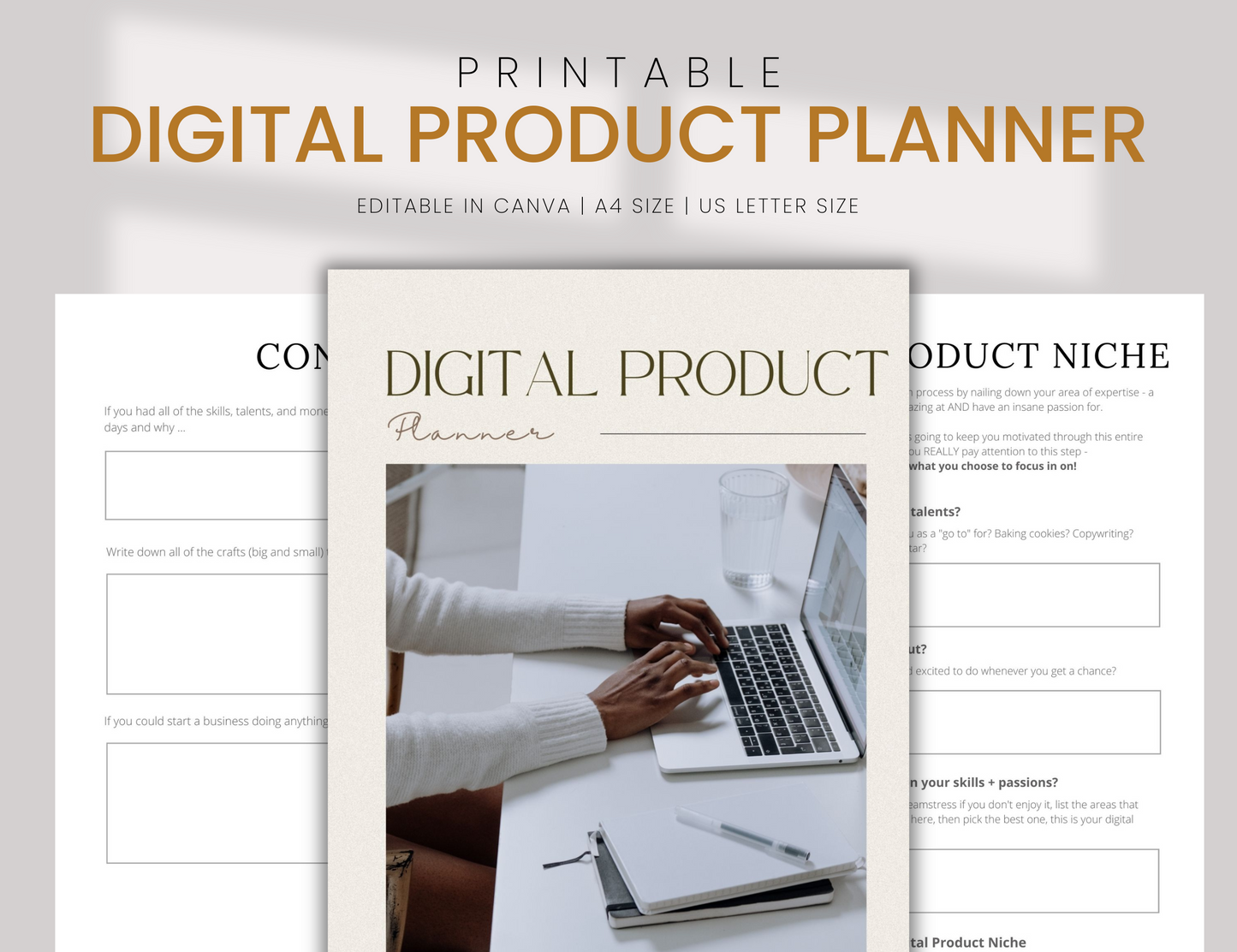 Digital Product Planner Printable