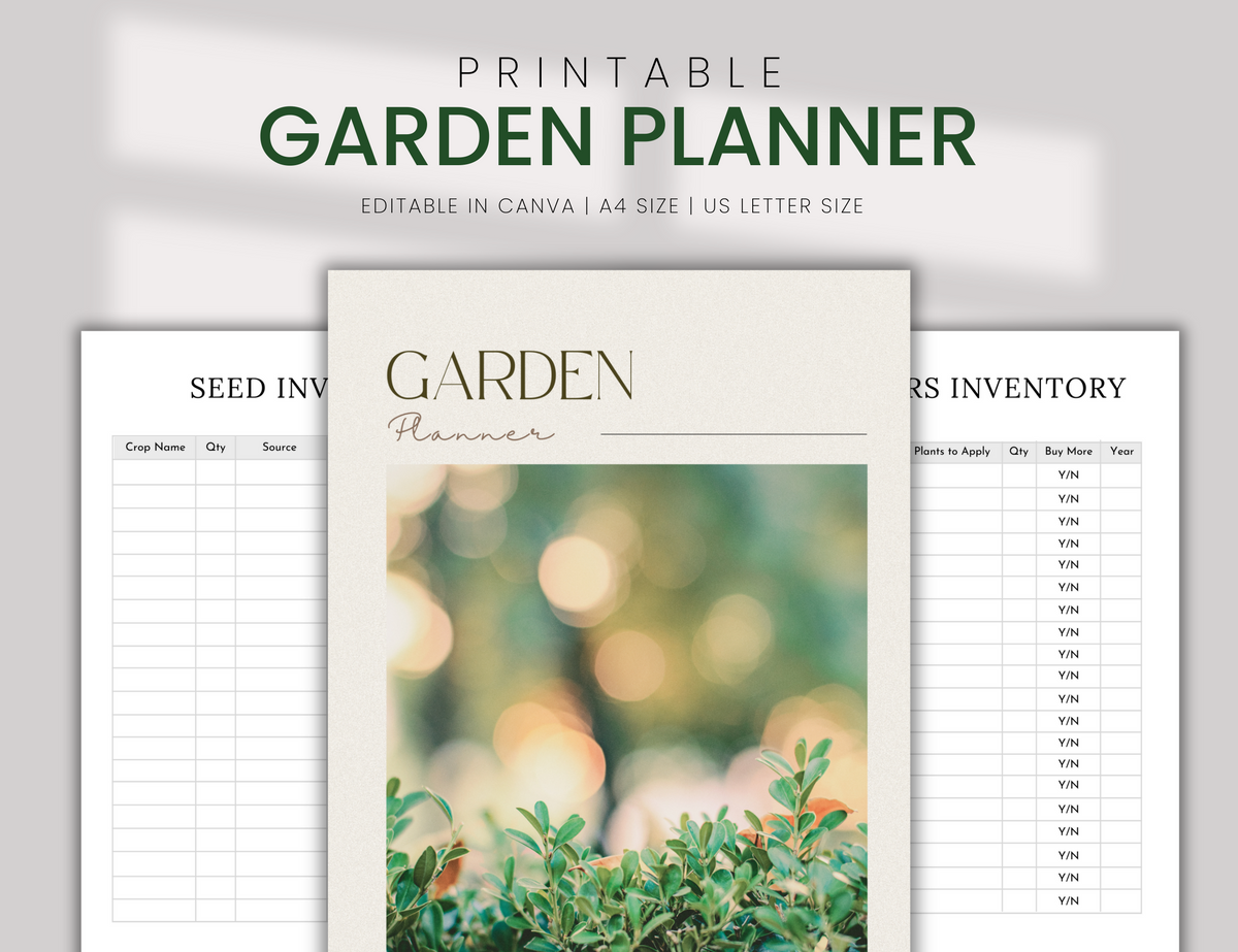 Garden Planner PLR Template – Virtually Done Studio PLR