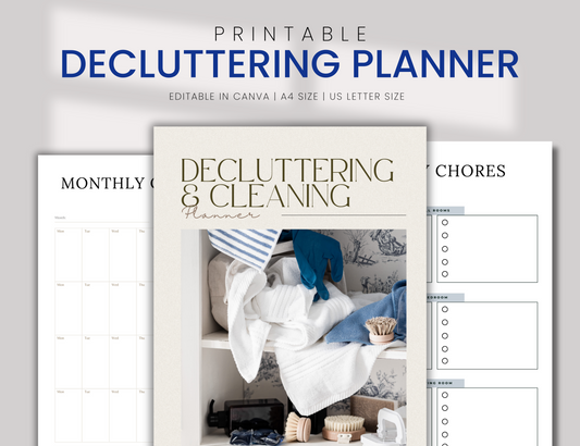 PLR Decluttering and Cleaning Planner