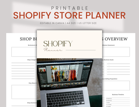 Printable Shopify Store Planner