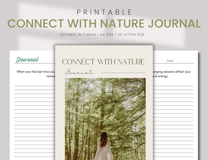 Connect With Nature Journal