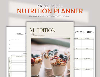 PLR Nutrition Planner Template