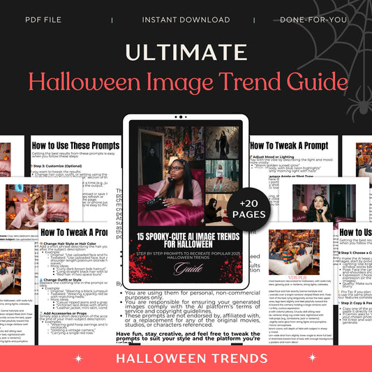 Halloween Trends AI Image Prompt Guide