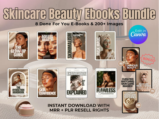 Mrr Skincare Ebook Guide and Image Bundle