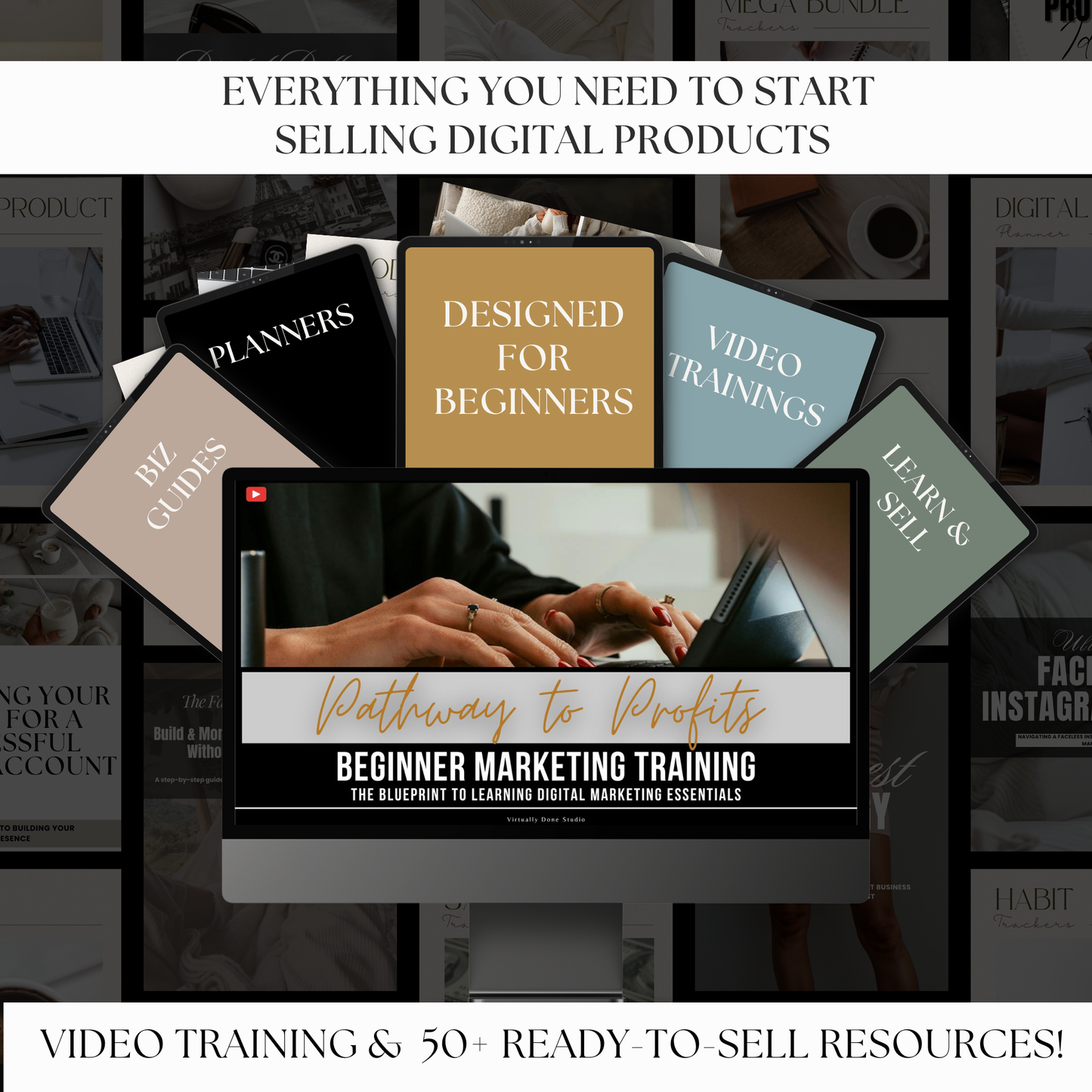 Ultimate Digital Content Vault + Trainings