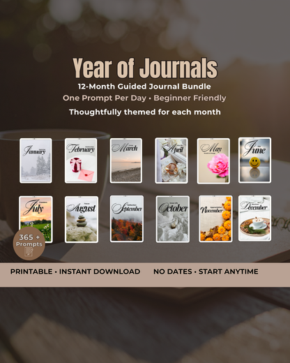Year of Journals - January to December