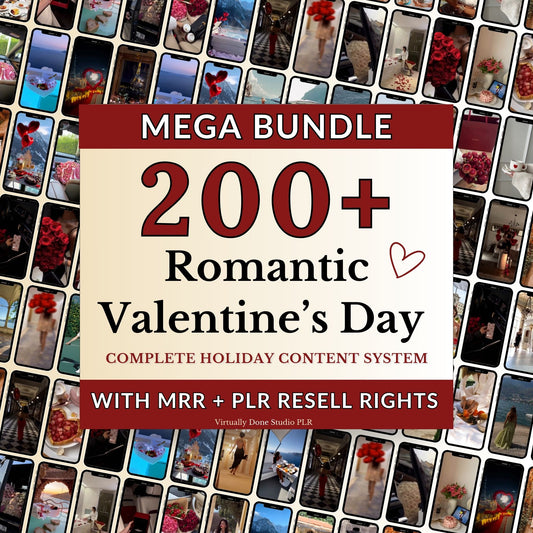 Faceless Valentine's Day Video Reels Bundle