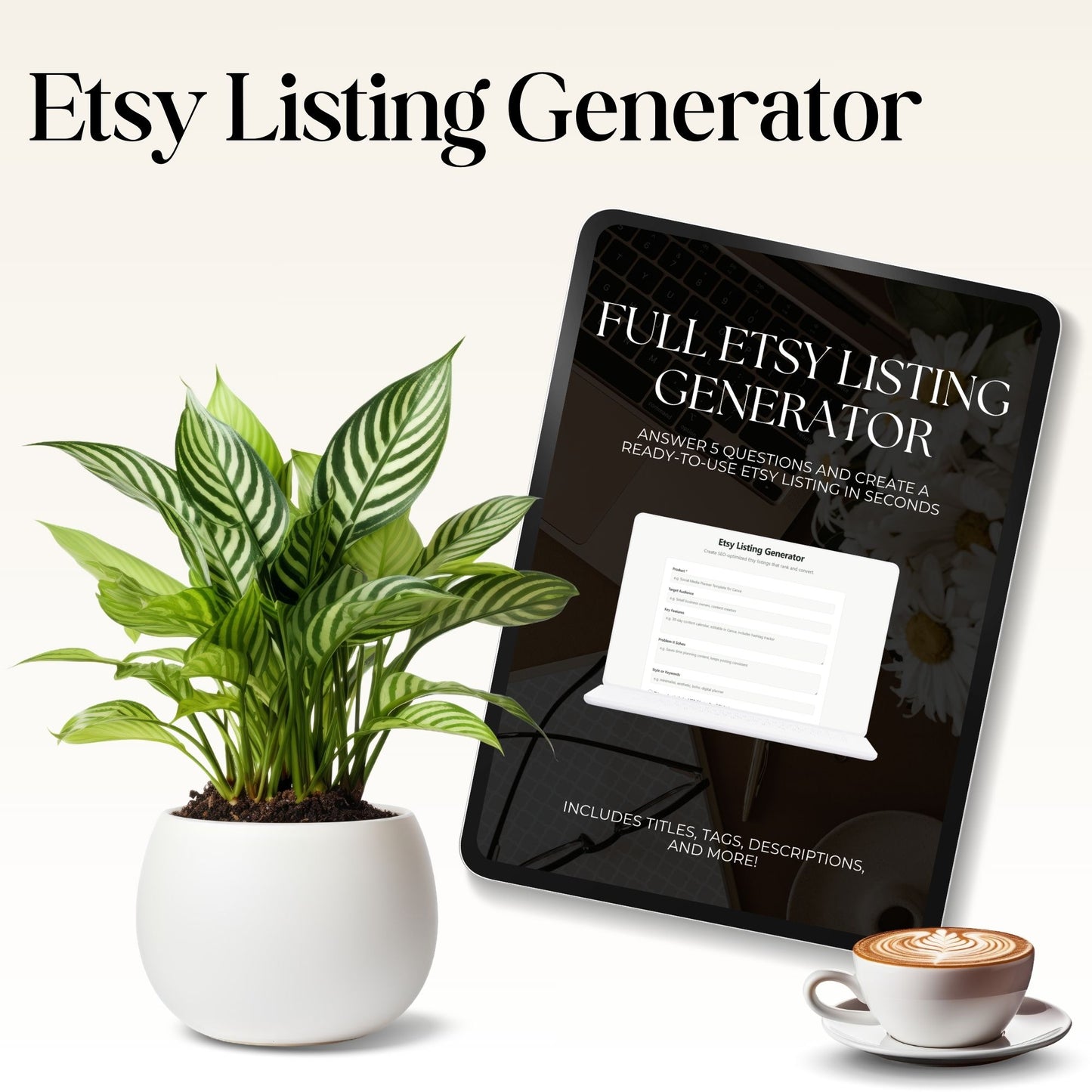 Etsy Listing Generator